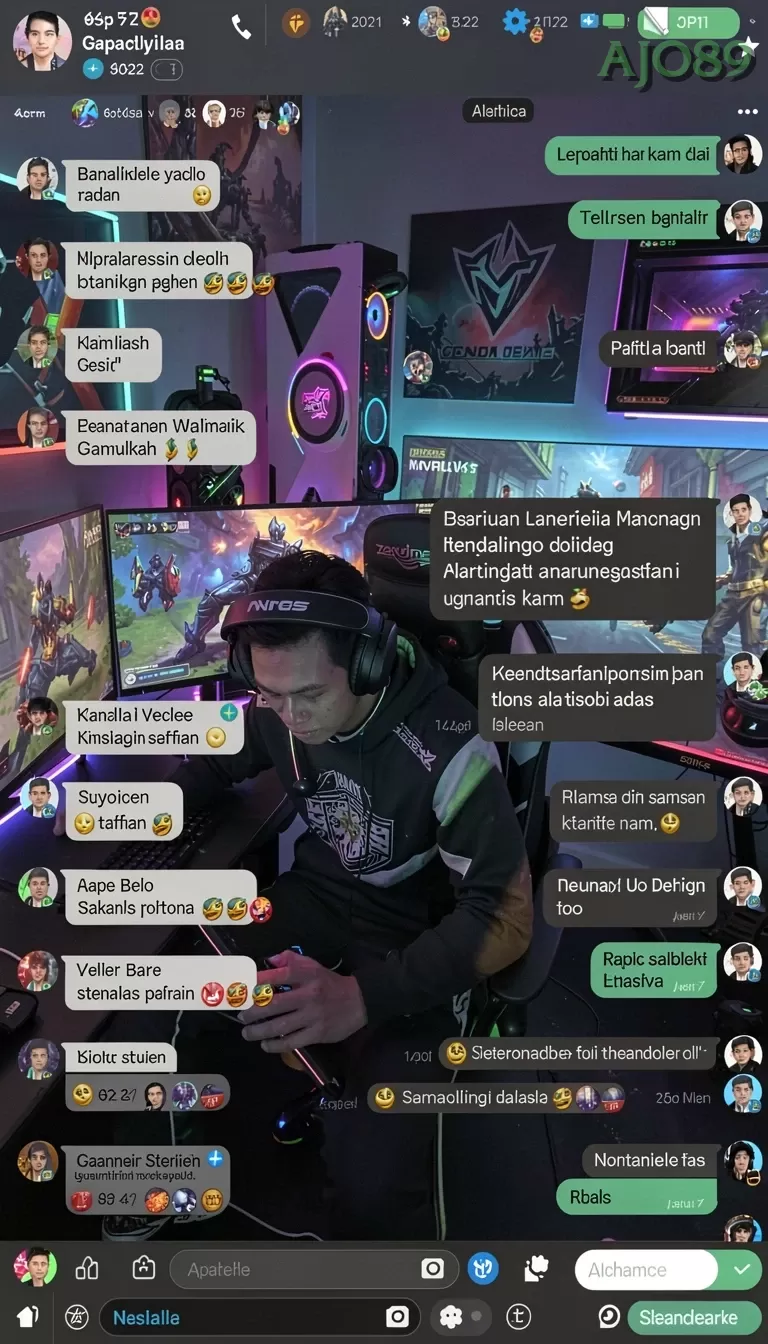 Cuplikan layar V98 — halaman utama