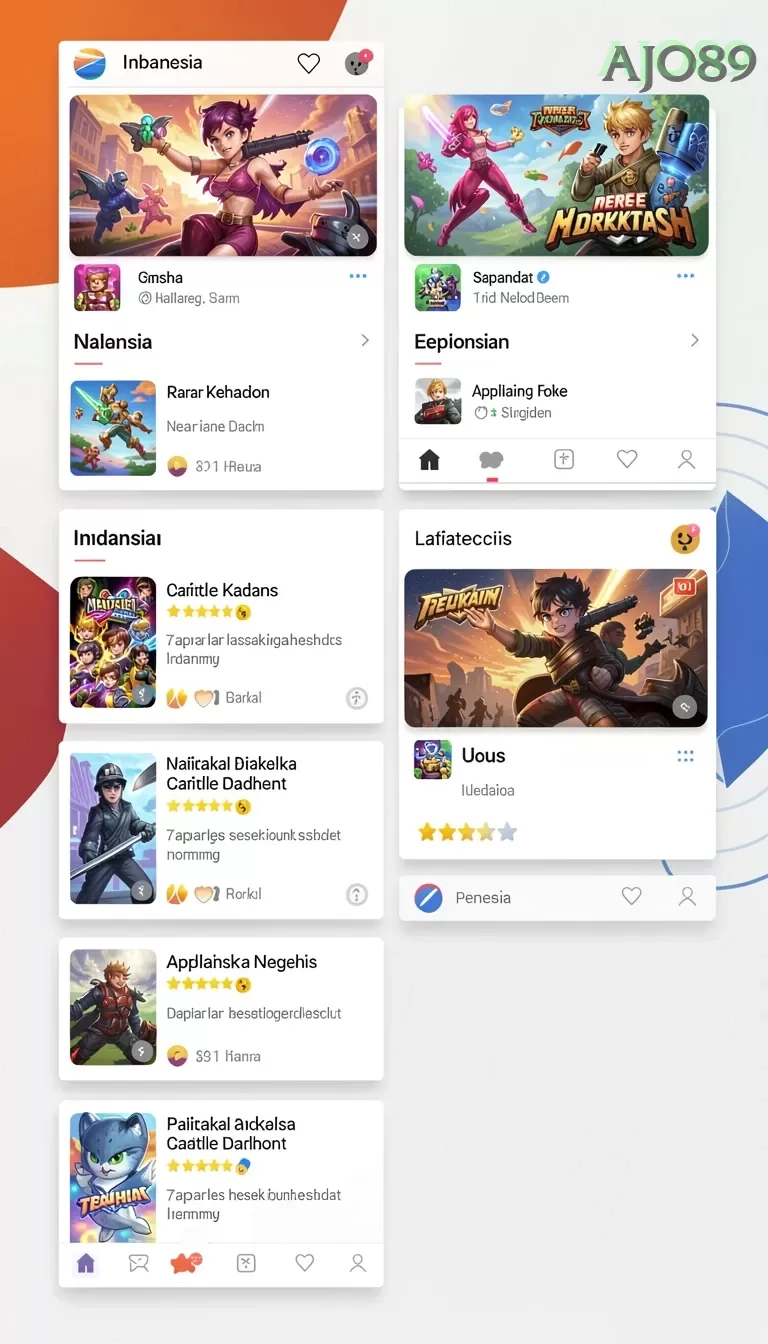 Cuplikan layar ARWANATOTO — menu navigasi